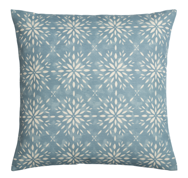 Fleck Trellis In Blue