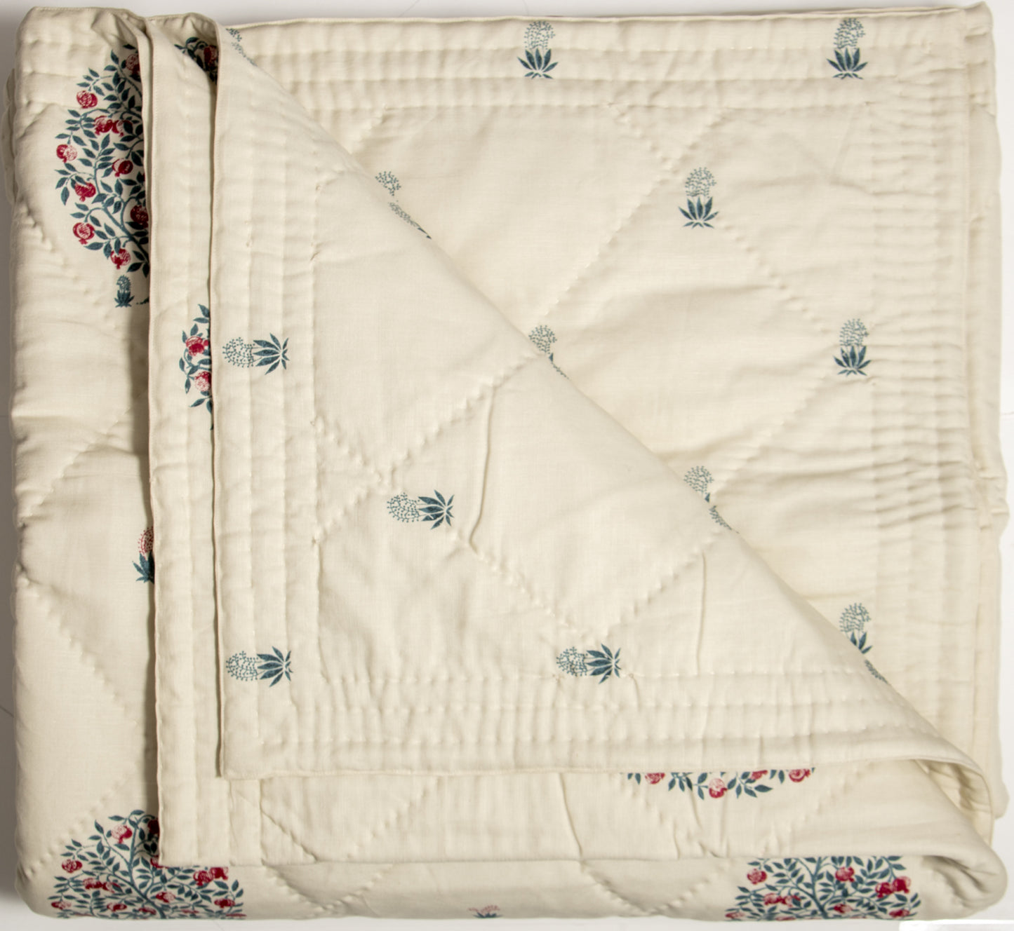 Anar Orchard in Red Bedcover