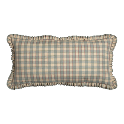 Small Check in Pale Blue